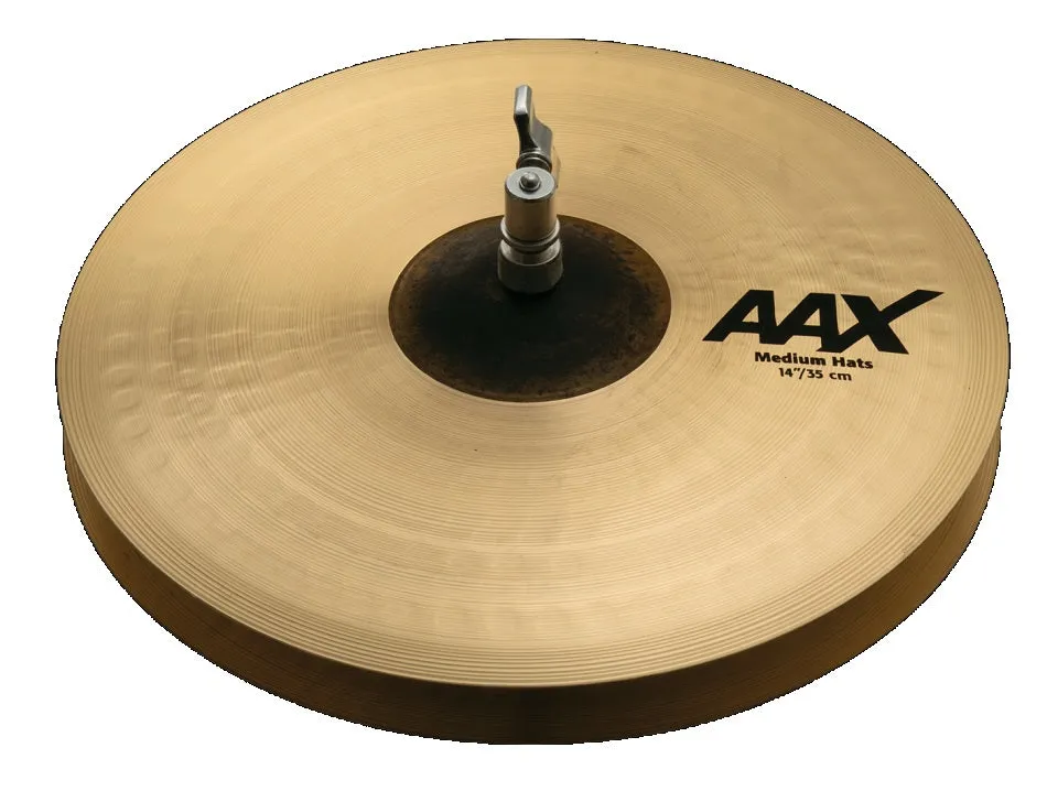 SABIAN 21402XC/2 14" AAX Medium Bottom Hi Hat Cymbal Only Made In Canada