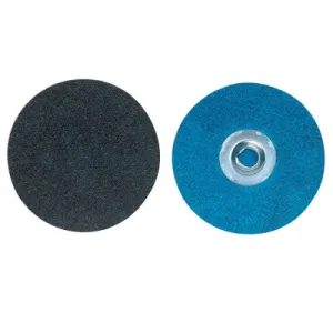 Saint-Gobain Blue Fire Quick-Change Cloth Discs, Zirconia Alumina, 3 in Dia, 50 Grit, 66261138673