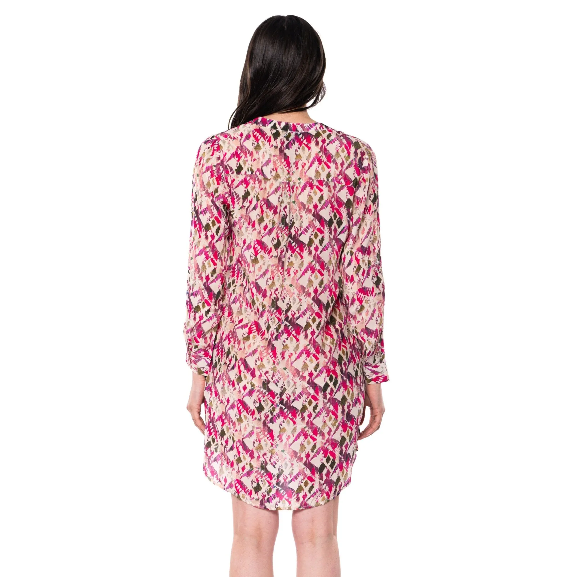 Silk Skyler Zig Zag Tunic