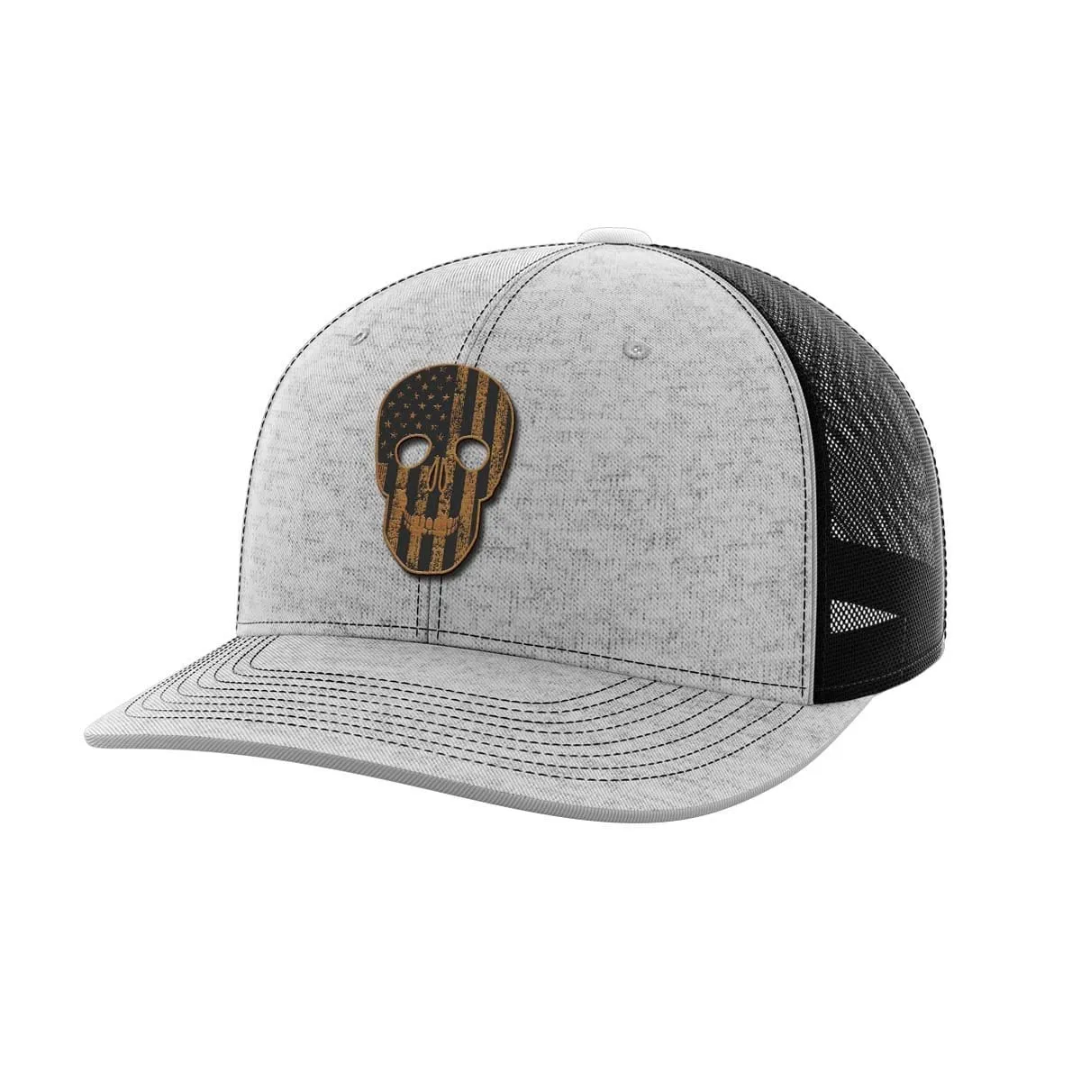 Skull Flag Bamboo Patch Hat