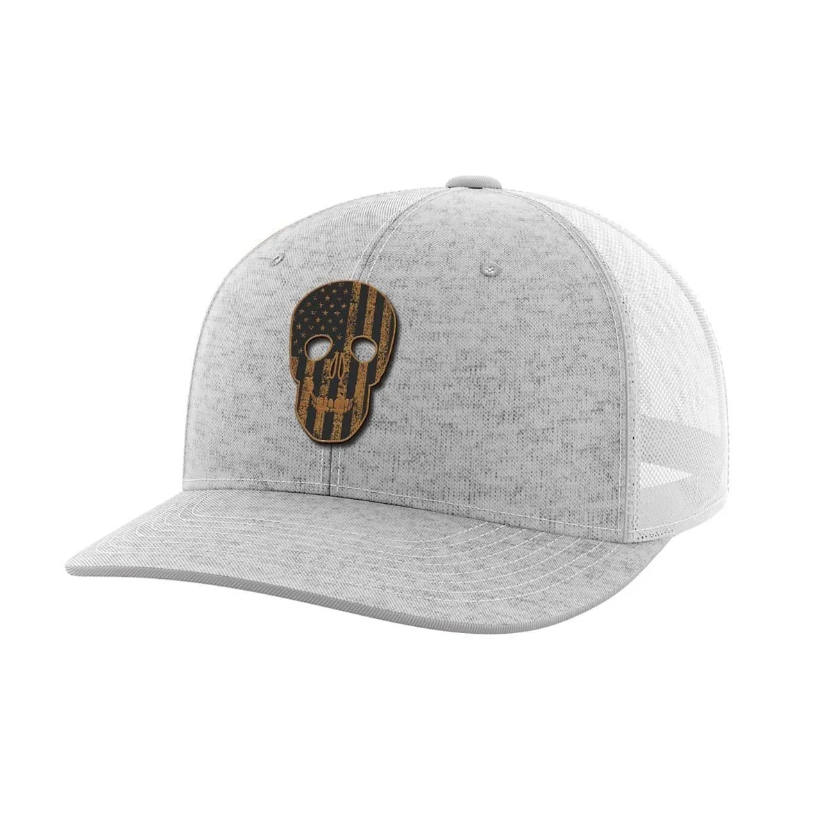 Skull Flag Bamboo Patch Hat