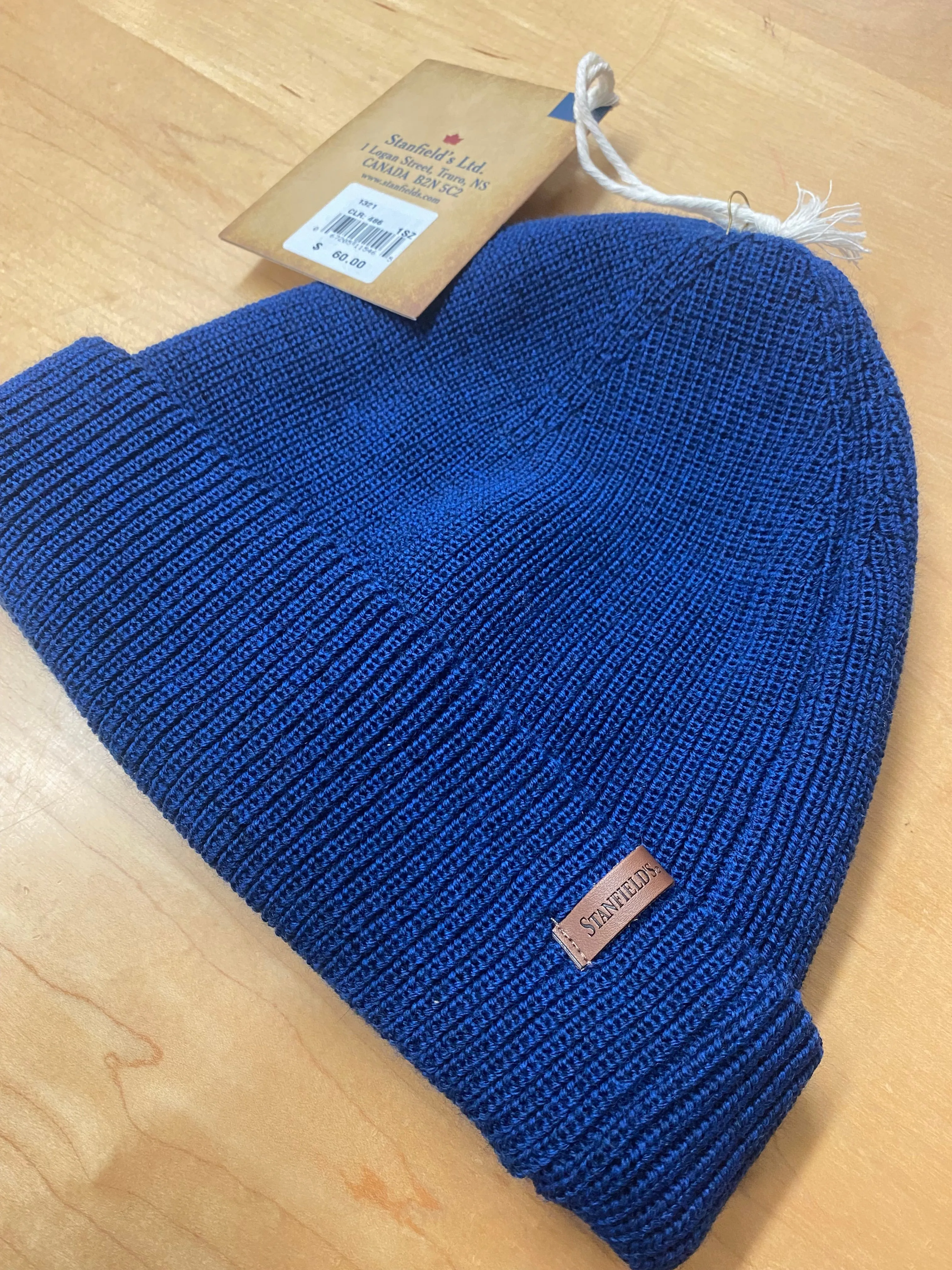 Stanfields Merino Wool Rib Toque