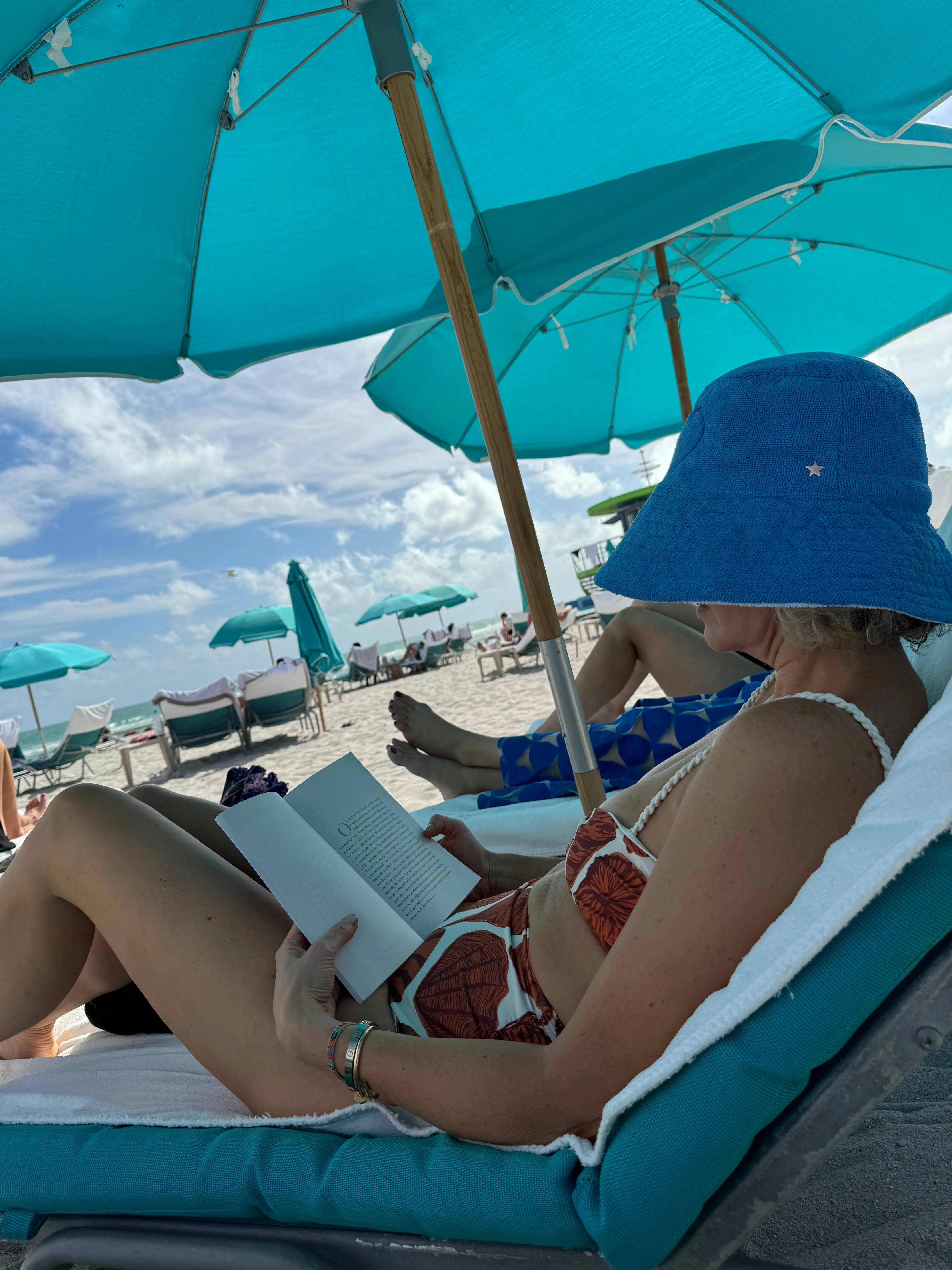 The Santorini Bucket Hat - Blue