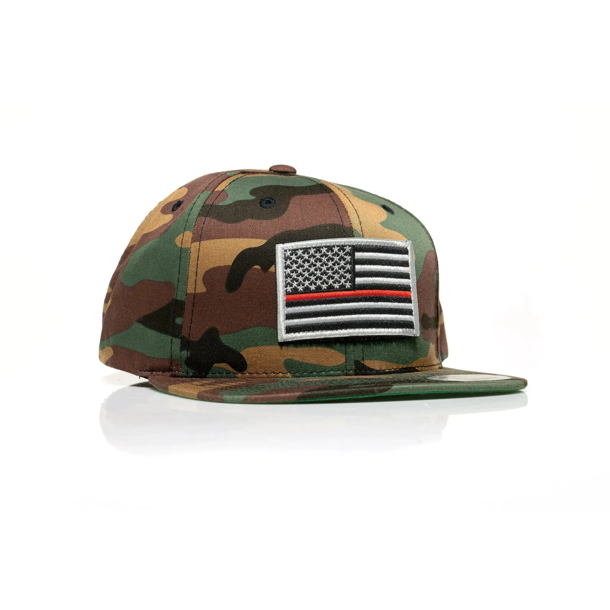 Thin Red Line Patch Snapback