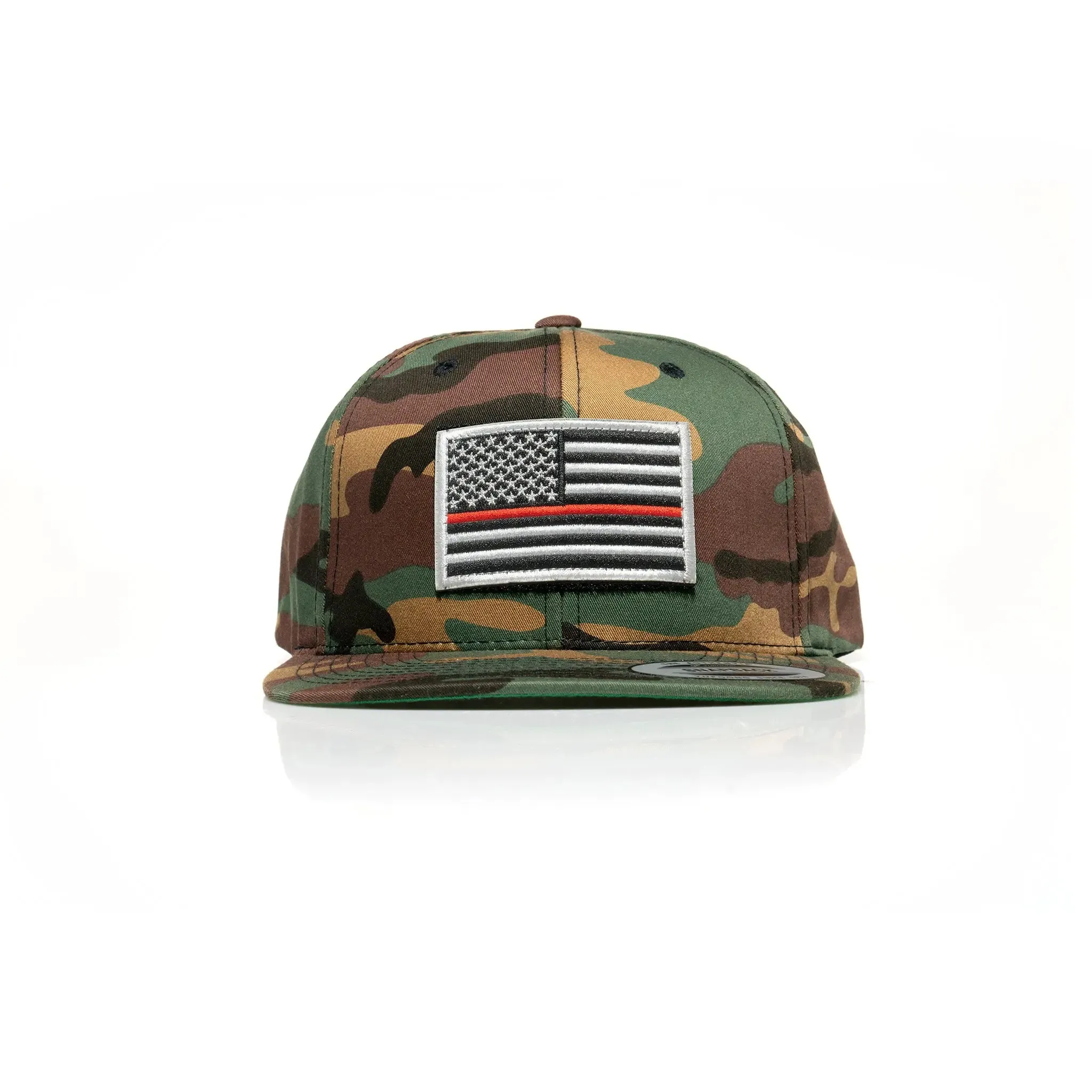 Thin Red Line Patch Snapback