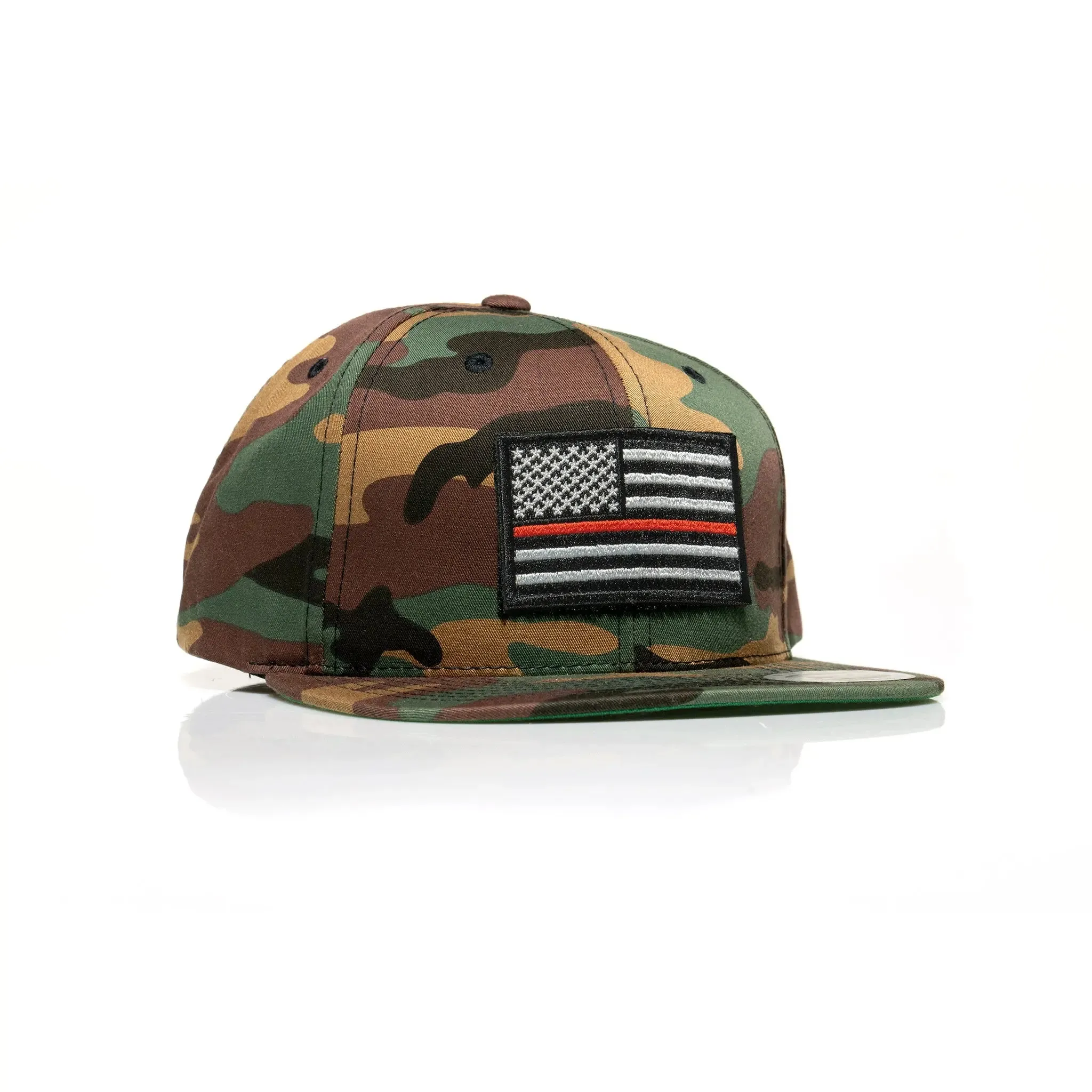 Thin Red Line Patch Snapback