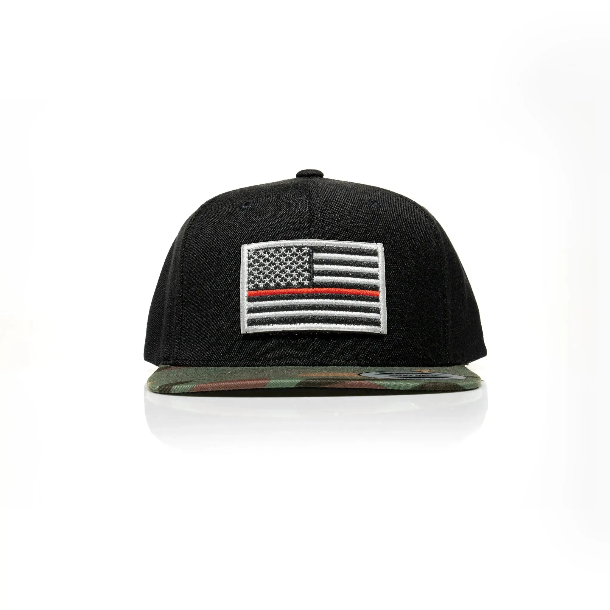 Thin Red Line Patch Snapback