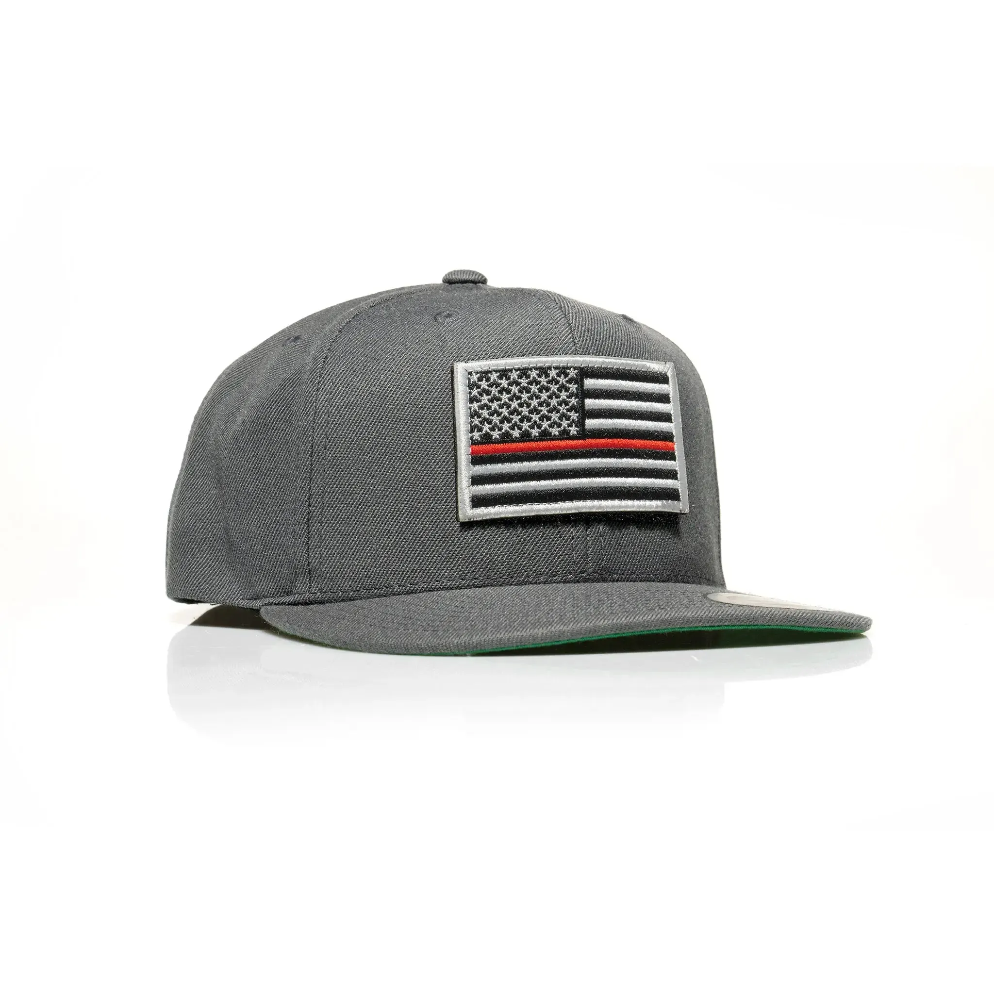 Thin Red Line Patch Snapback
