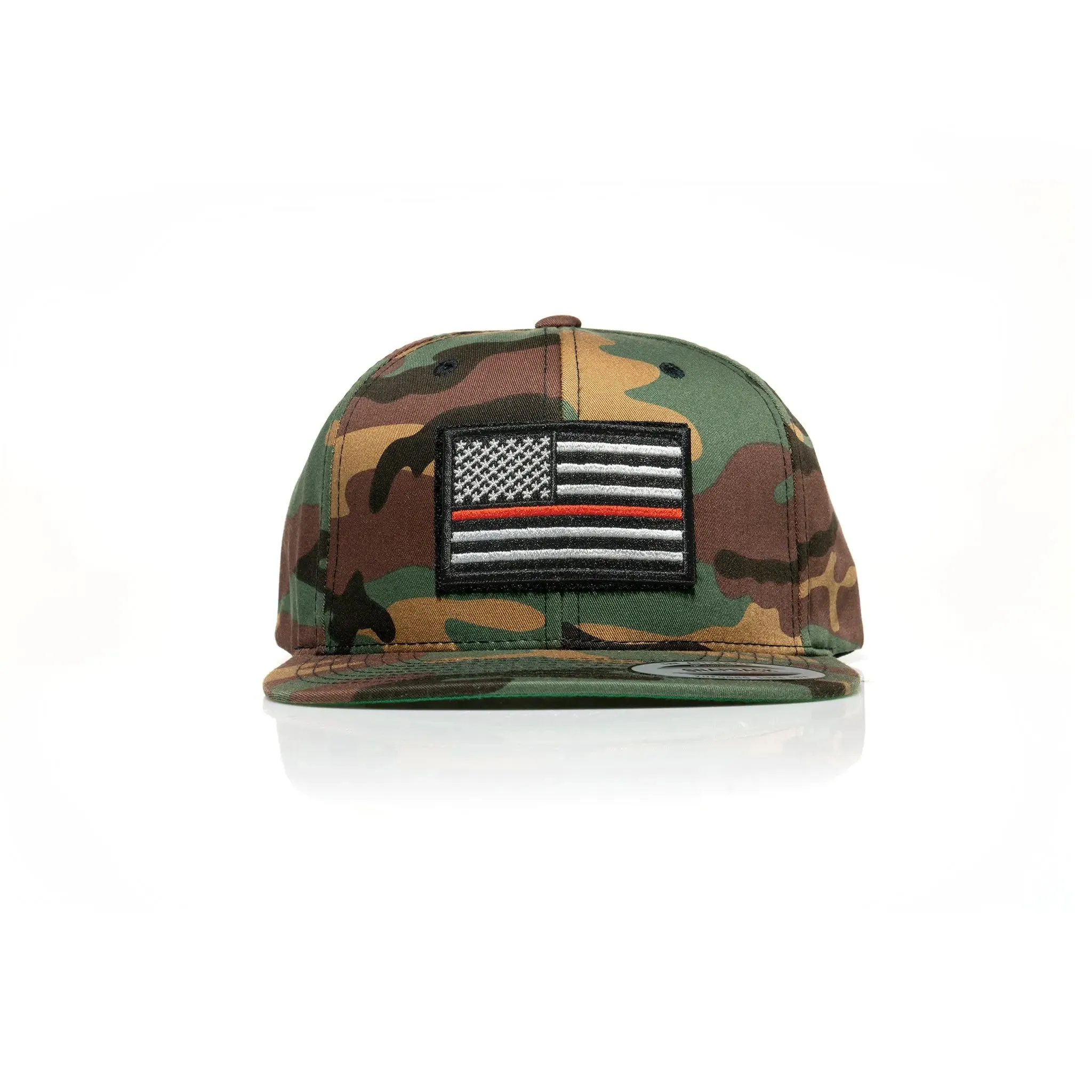 Thin Red Line Patch Snapback