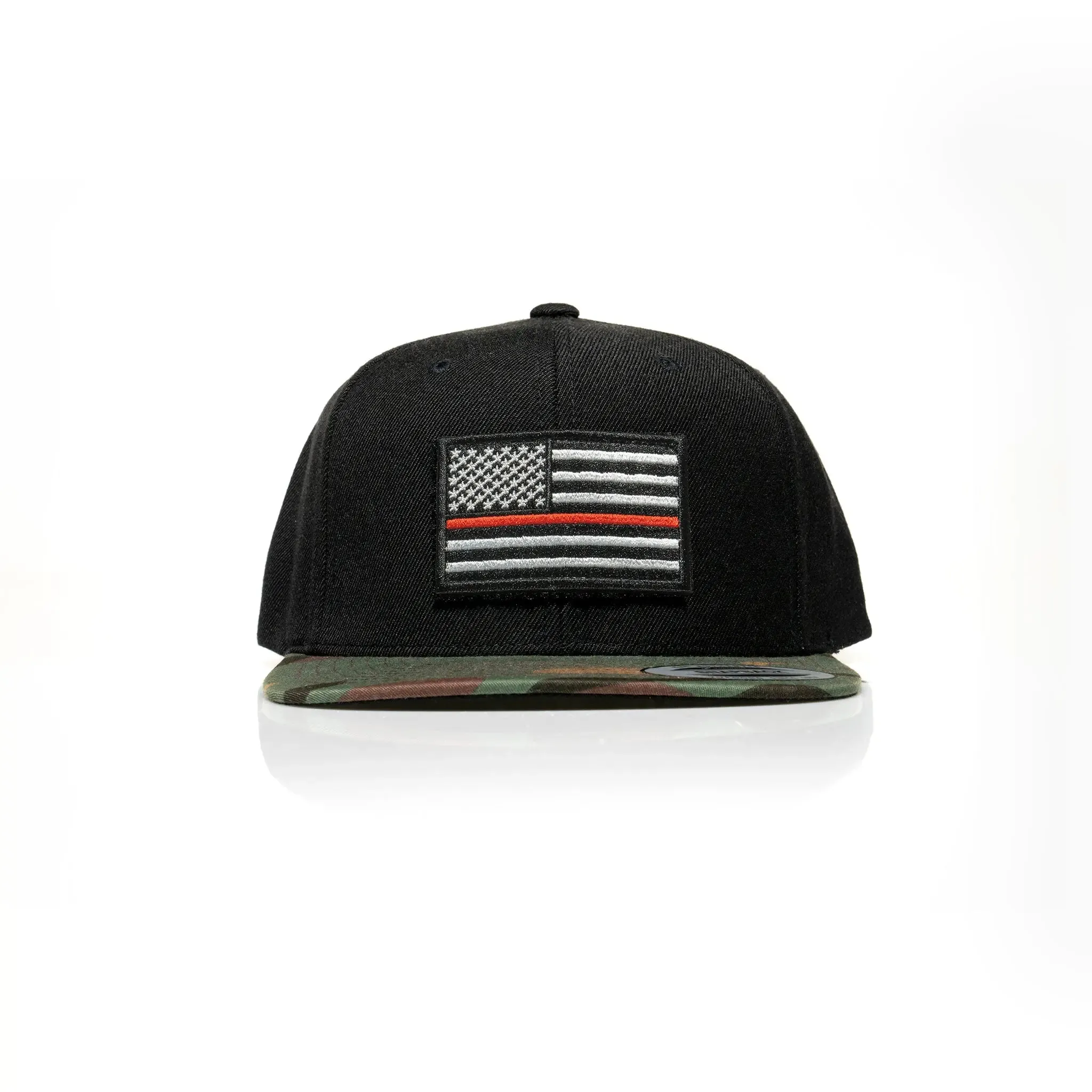 Thin Red Line Patch Snapback
