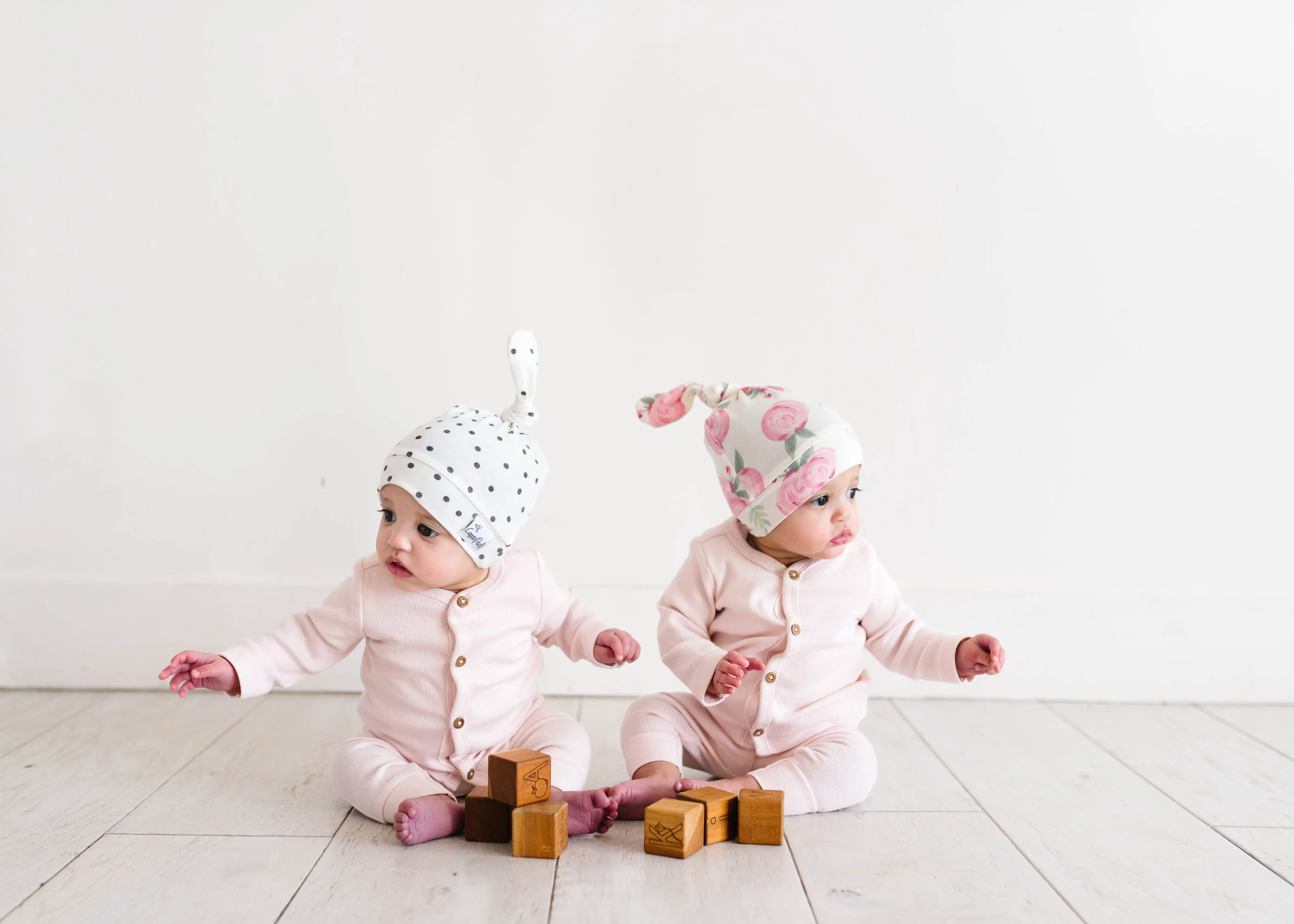 Top Knot Hat - Grace