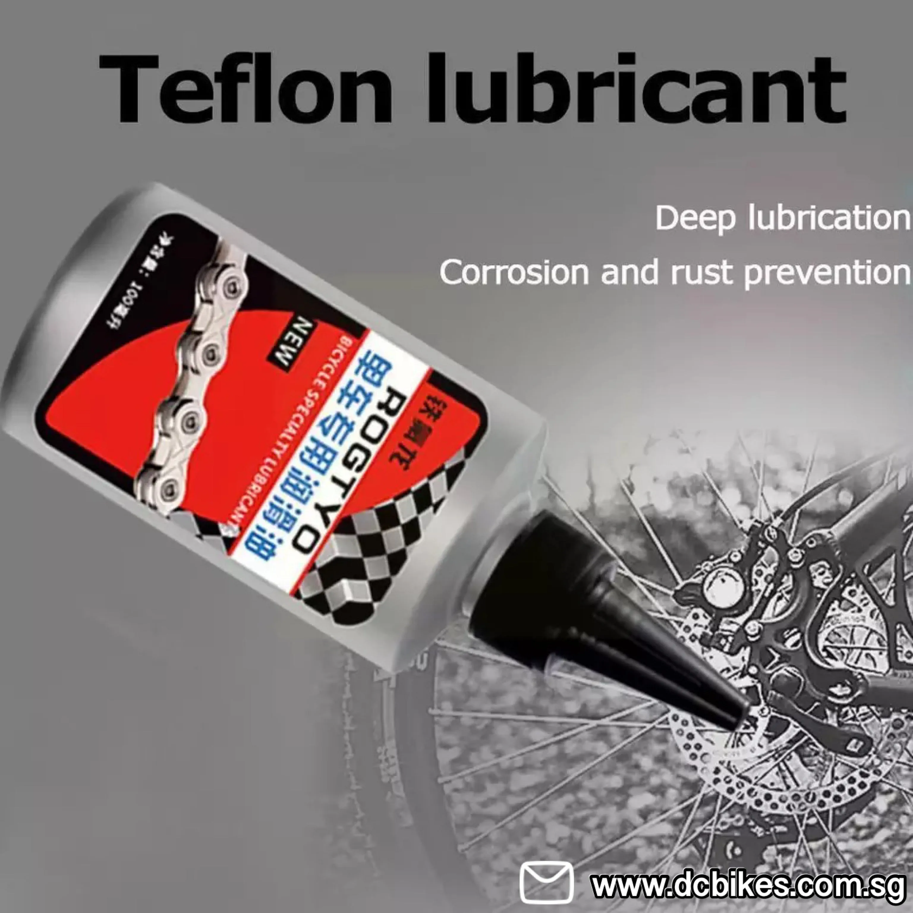 Universal All Weather Teflon Bicycle Chain Lube 100ml