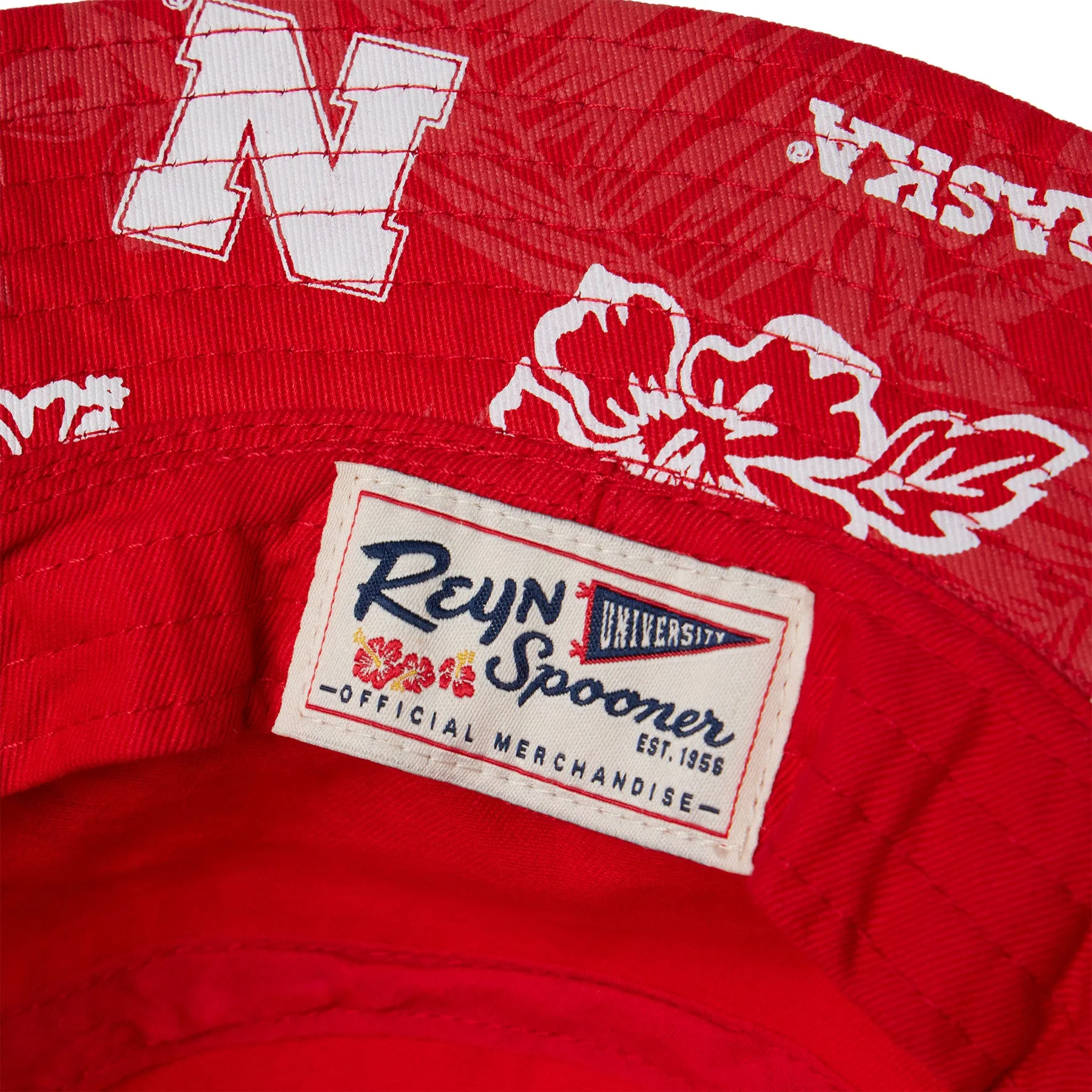 UNIVERSITY OF NEBRASKA BUCKET HAT