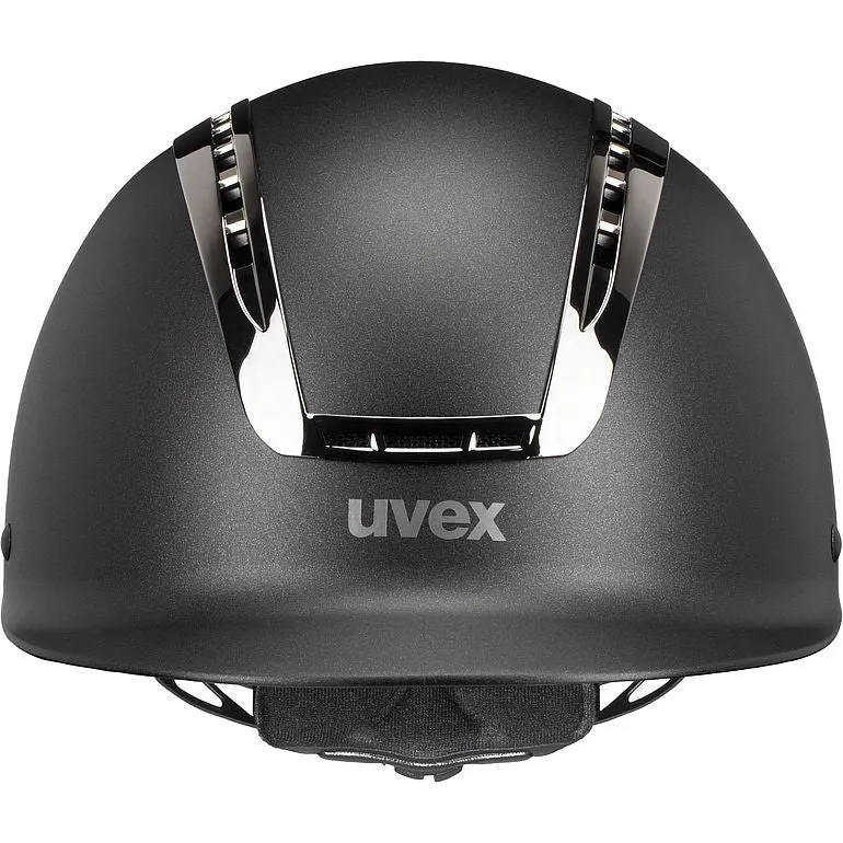 UVEX suxxeed chrome Riding Hat - black matt/metal