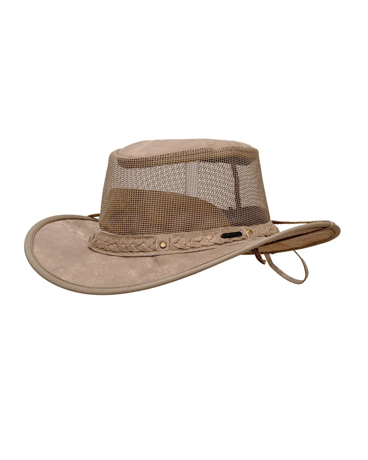 Wagga Wagga with Mesh Leather Hat