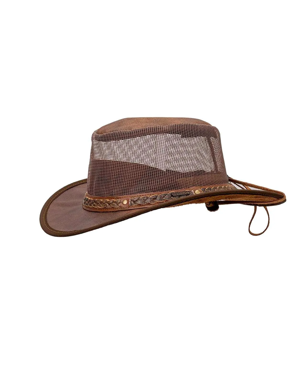 Wagga Wagga with Mesh Leather Hat