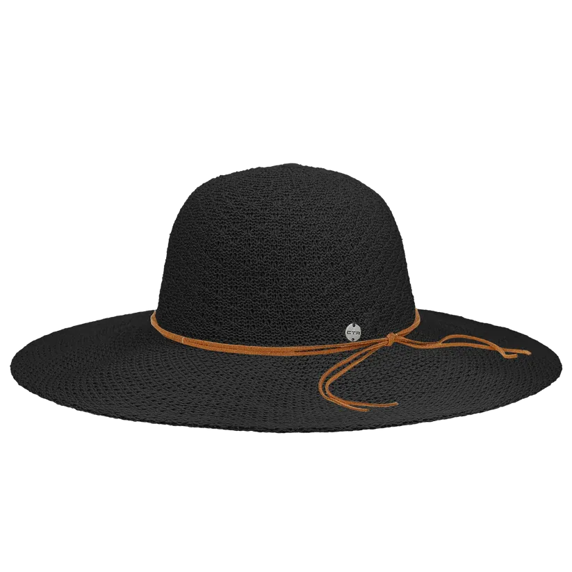 Wanderlust Ladies Odyssey Blocked Knit Sunhat, Style #1831
