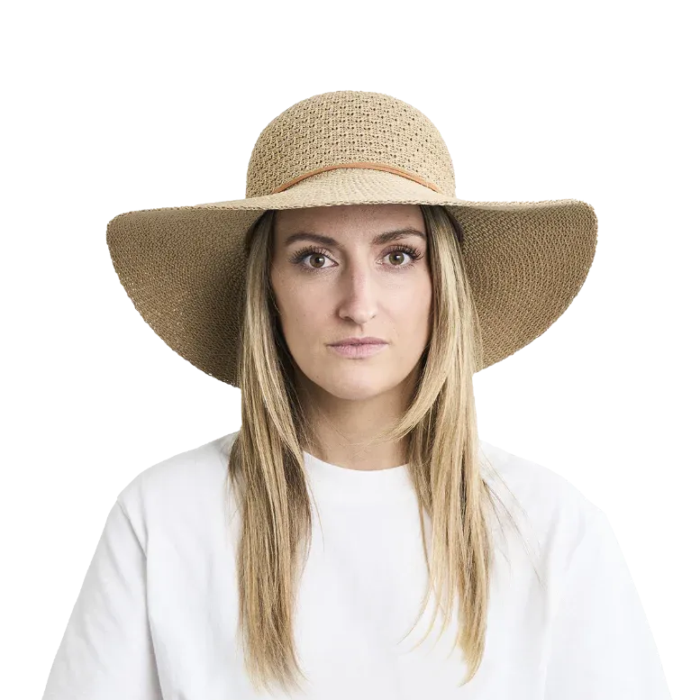 Wanderlust Ladies Odyssey Blocked Knit Sunhat, Style #1831