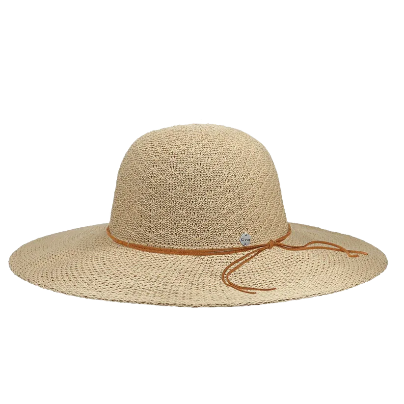 Wanderlust Ladies Odyssey Blocked Knit Sunhat, Style #1831