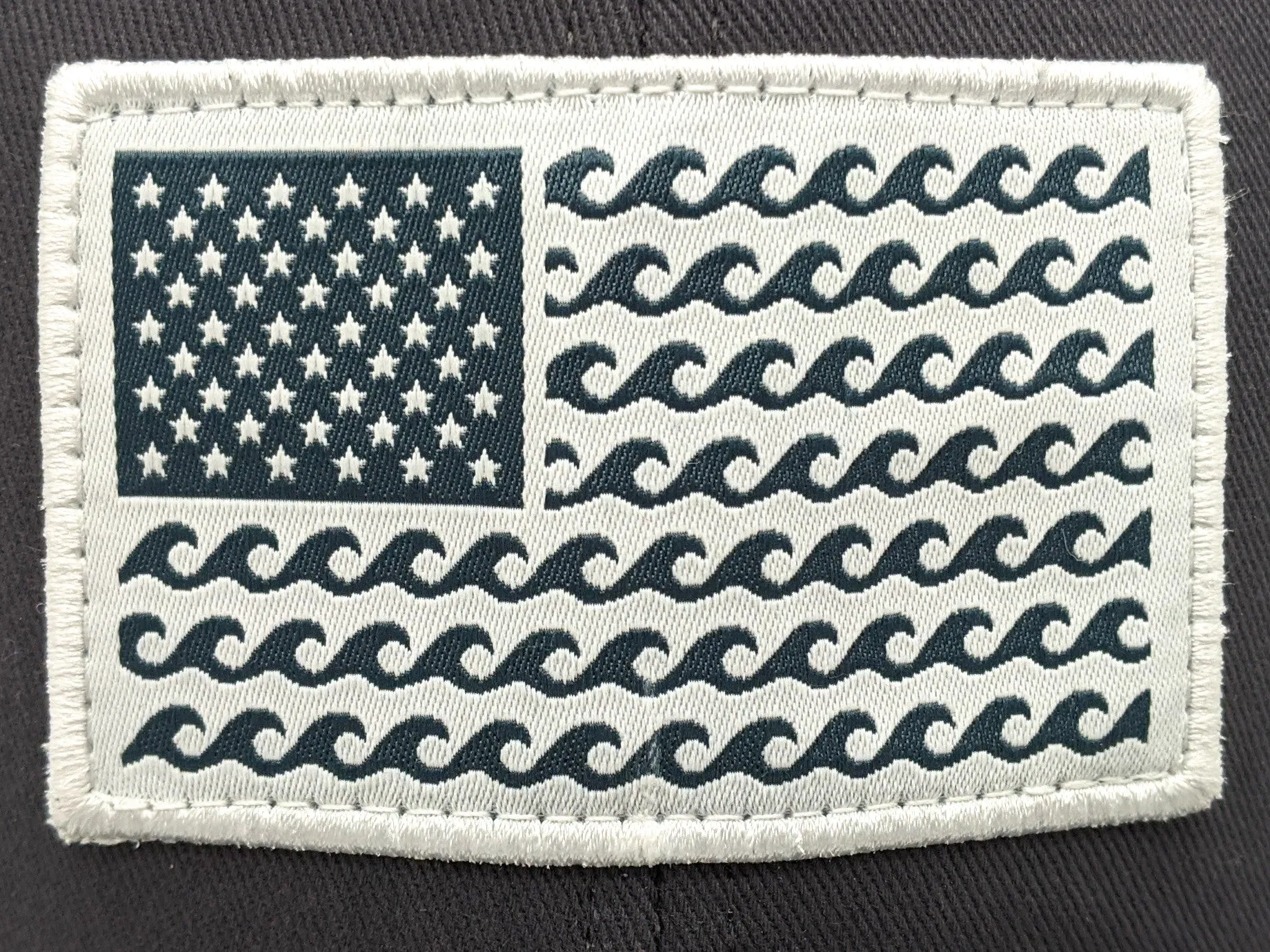 'Wave' Trucker Hat - Grey/Dusk