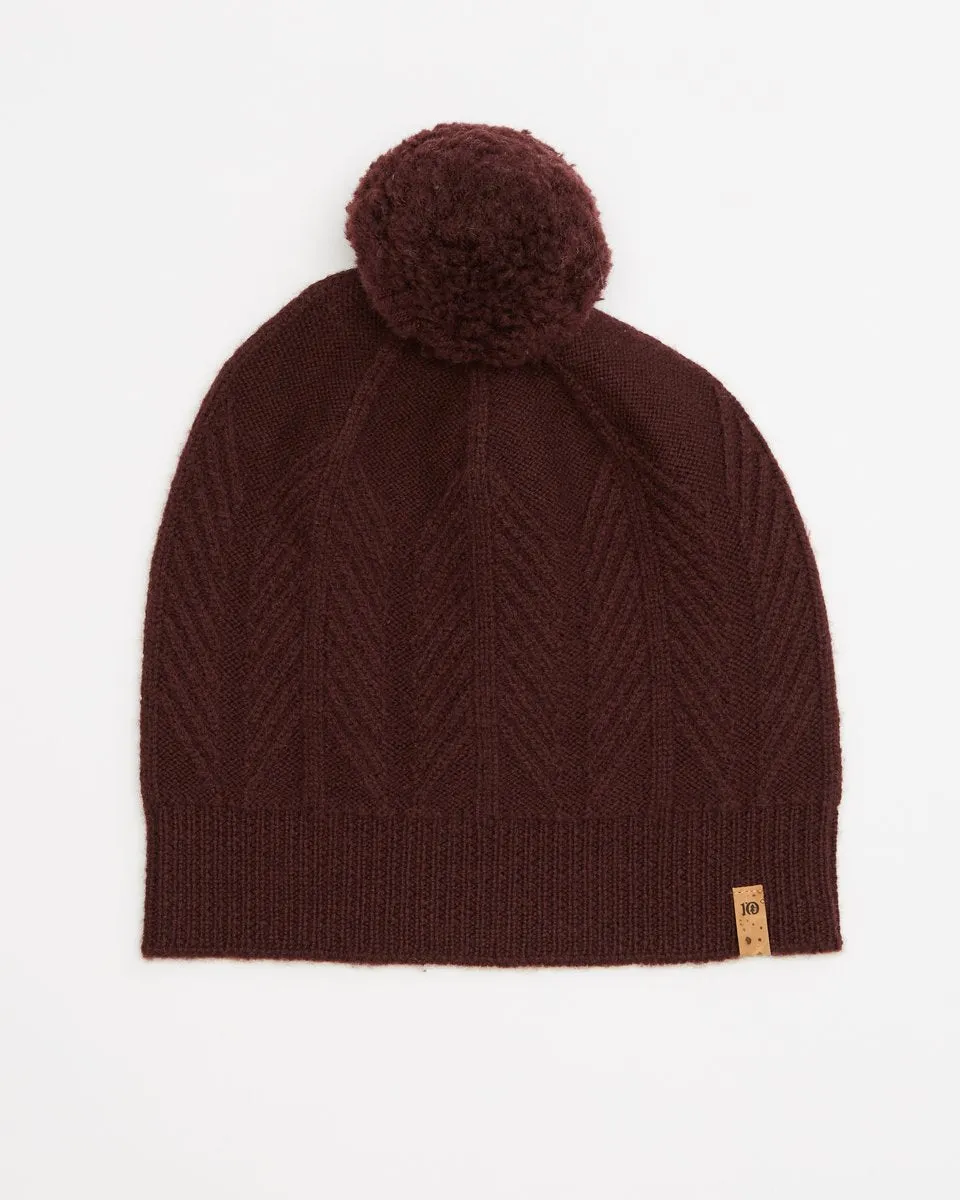 Wool Tree Cable Beanie